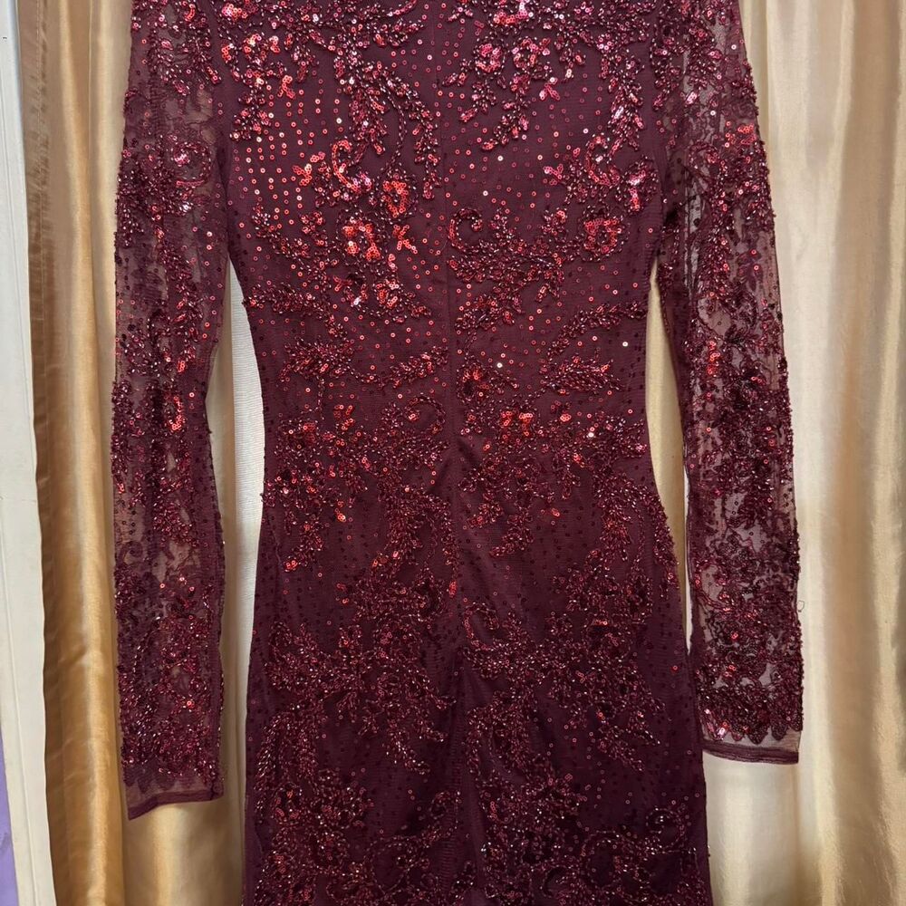 Altar-d-state Women's Burgundy and Red Dress